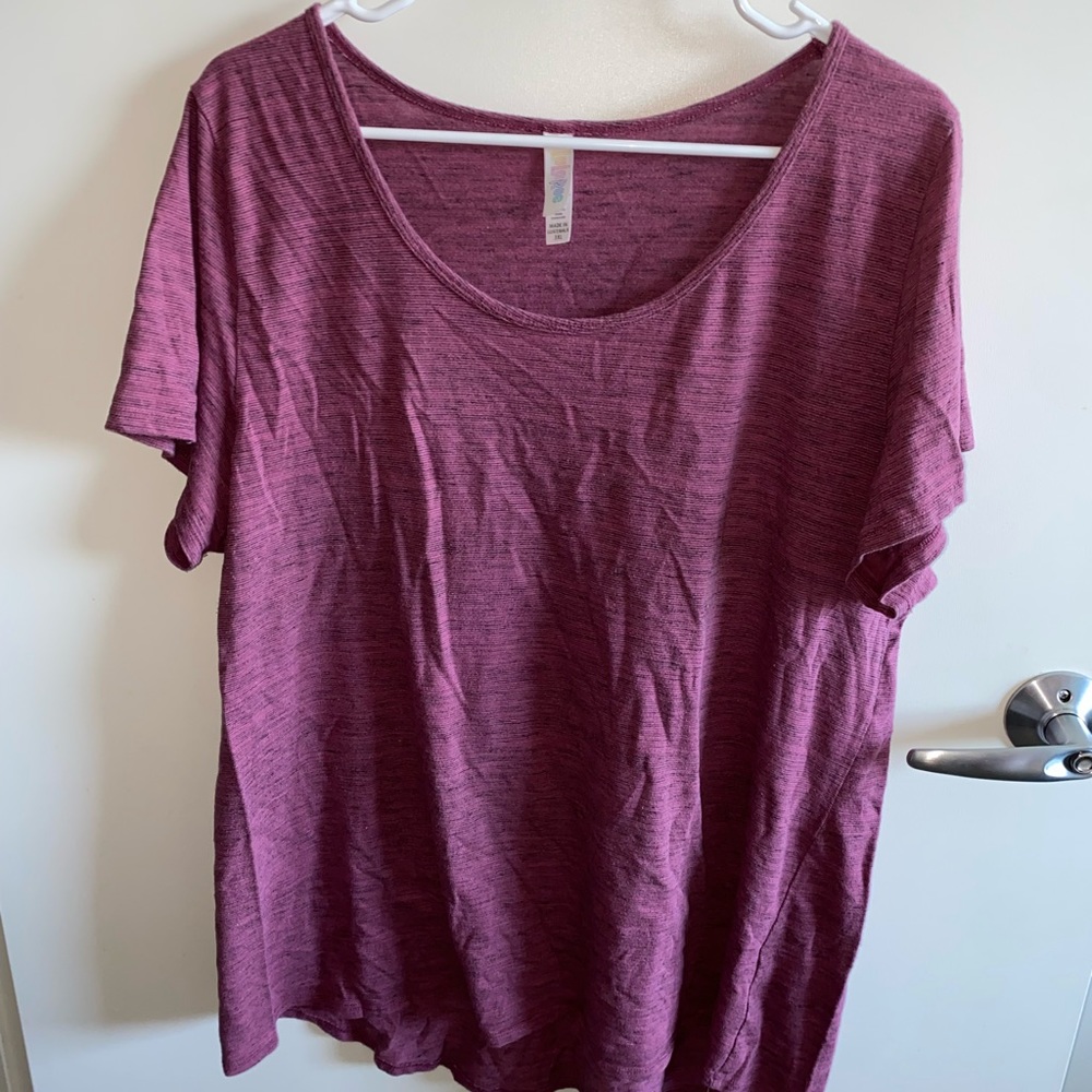 Purple/pink lularoe shirt